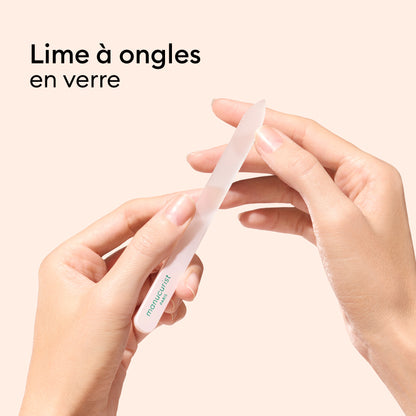 Trio Accessoires en verre pour ongles