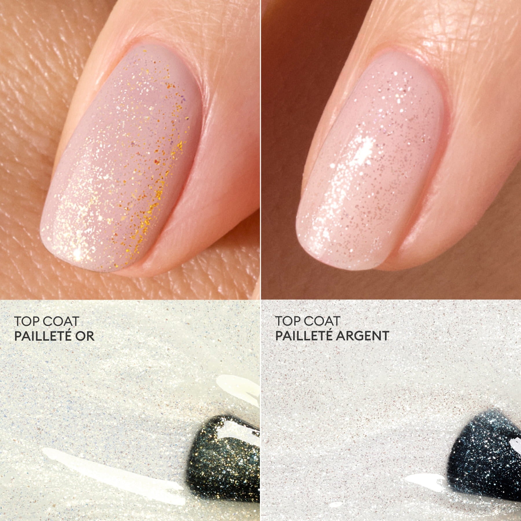 Top Coat Pailleté