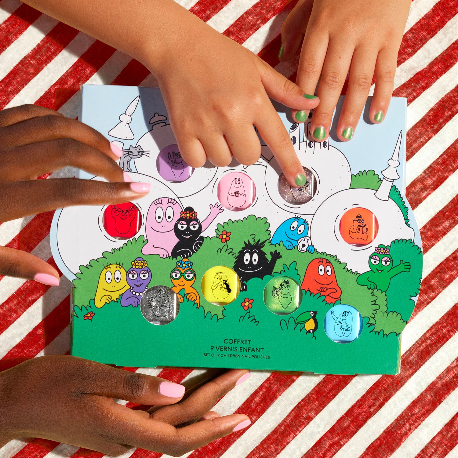 Coffret vernis enfant Barbapapa Family - Petite Manucurist