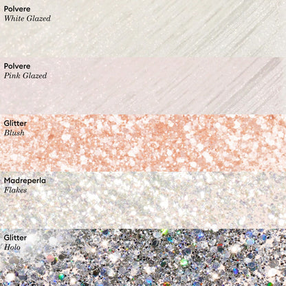 Paillettes biodegradabili Blush
