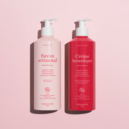 Remeselné mydlo s vôňou Rose Nouvelle - Cosmos Organic - 500ml