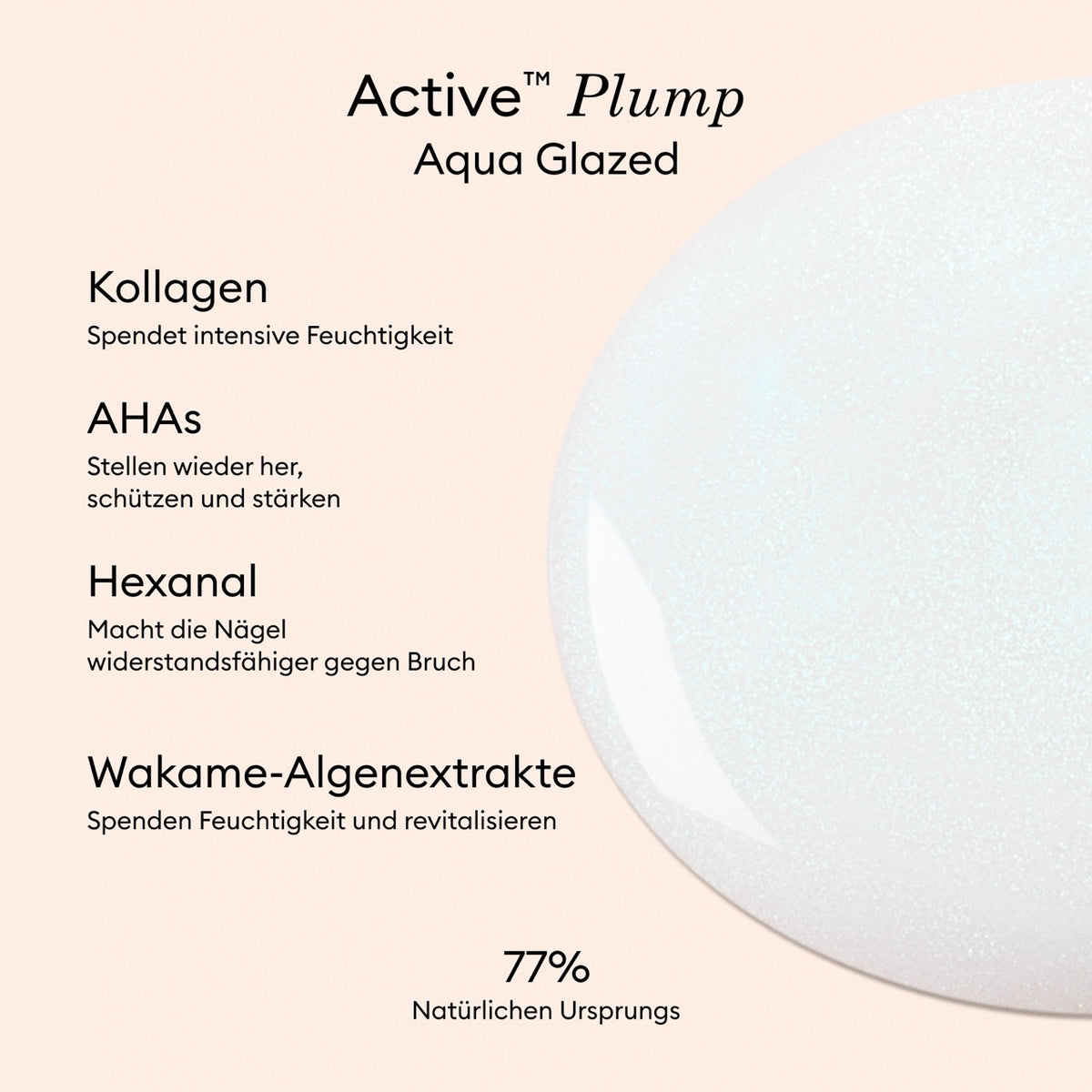 Active Plump Aqua Glazed