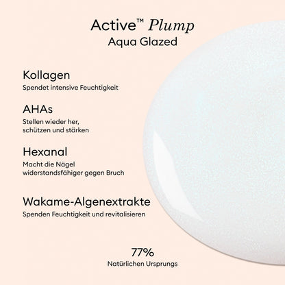 Active Plump Aqua Glazed