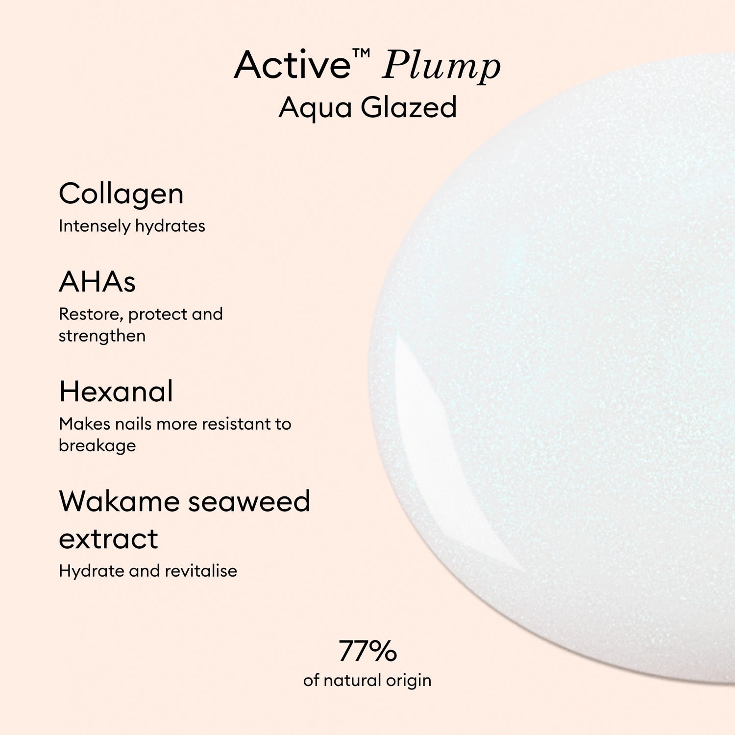 Active Plump Aqua Glazed