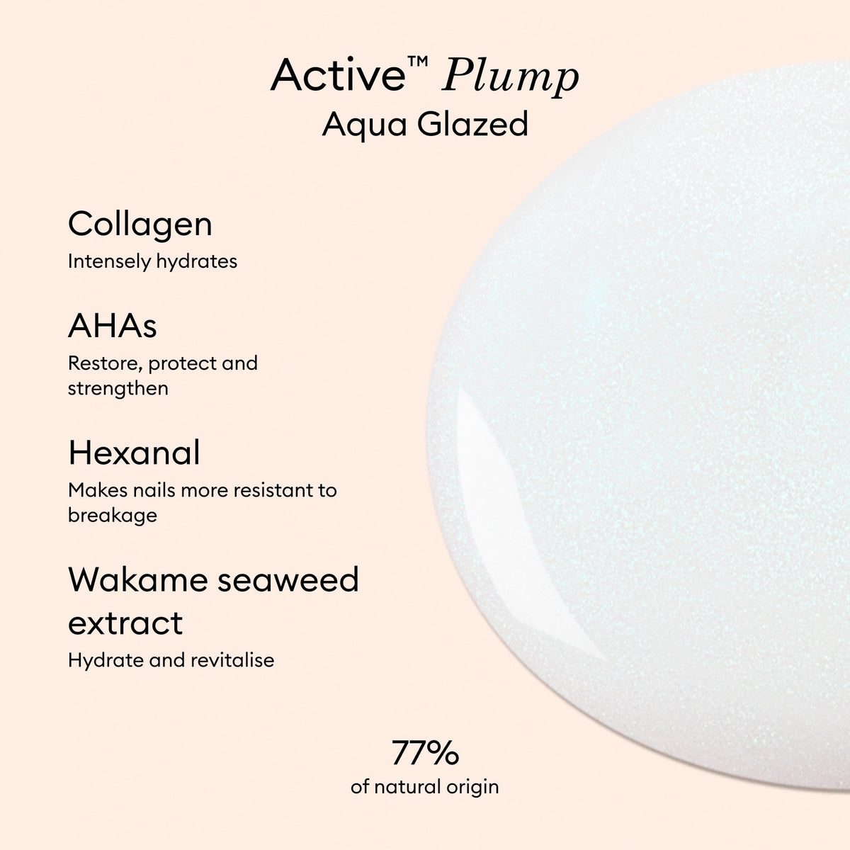 Active Plump Aqua Glazed