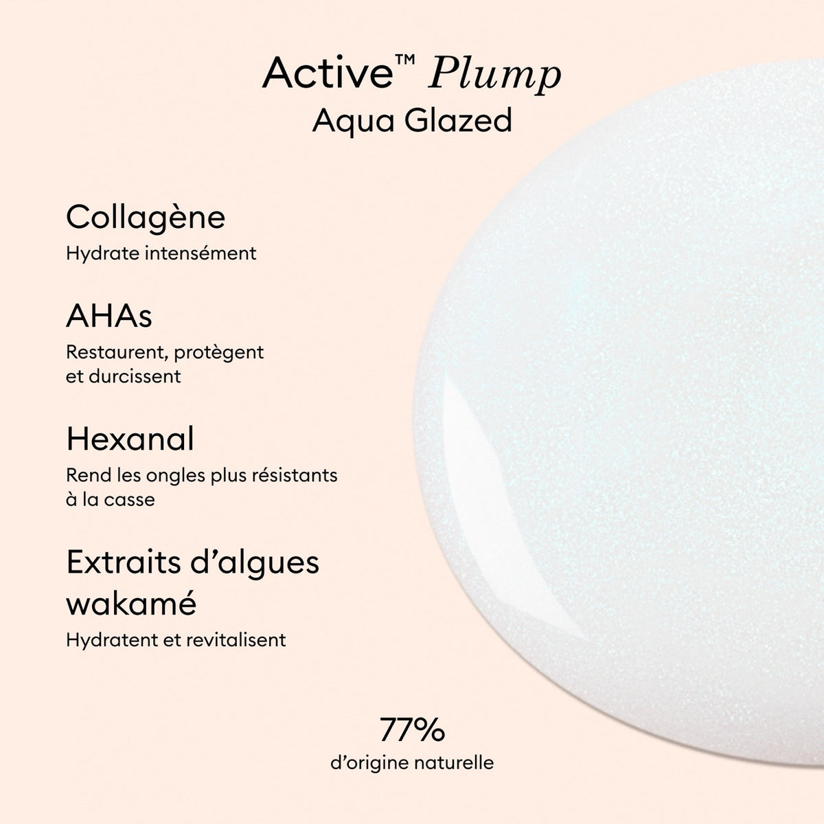 Active™ Plump Aqua Glazed