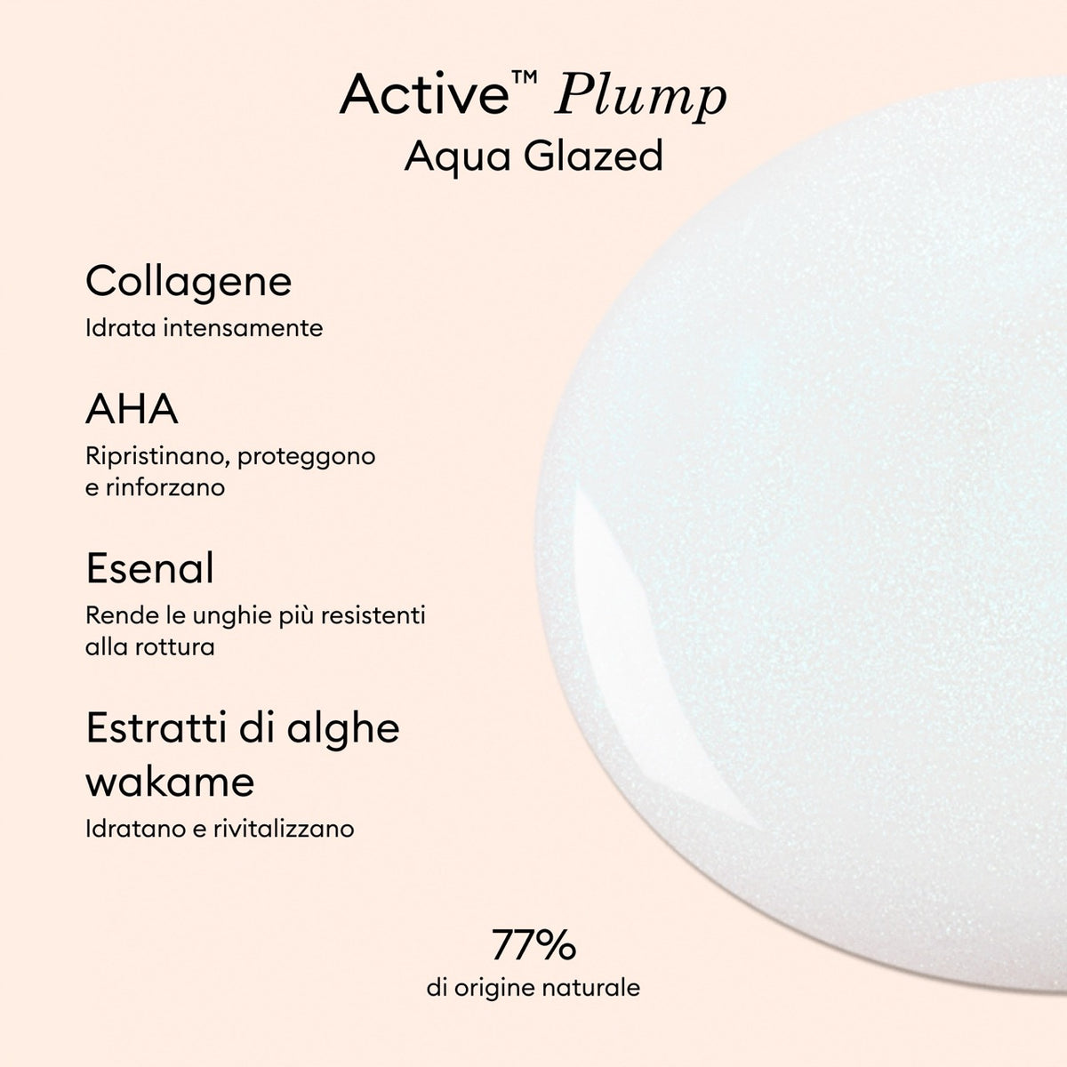Active Plump Aqua Glazed