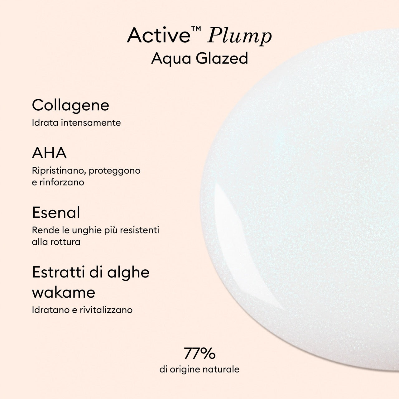 Active Plump Aqua Glazed