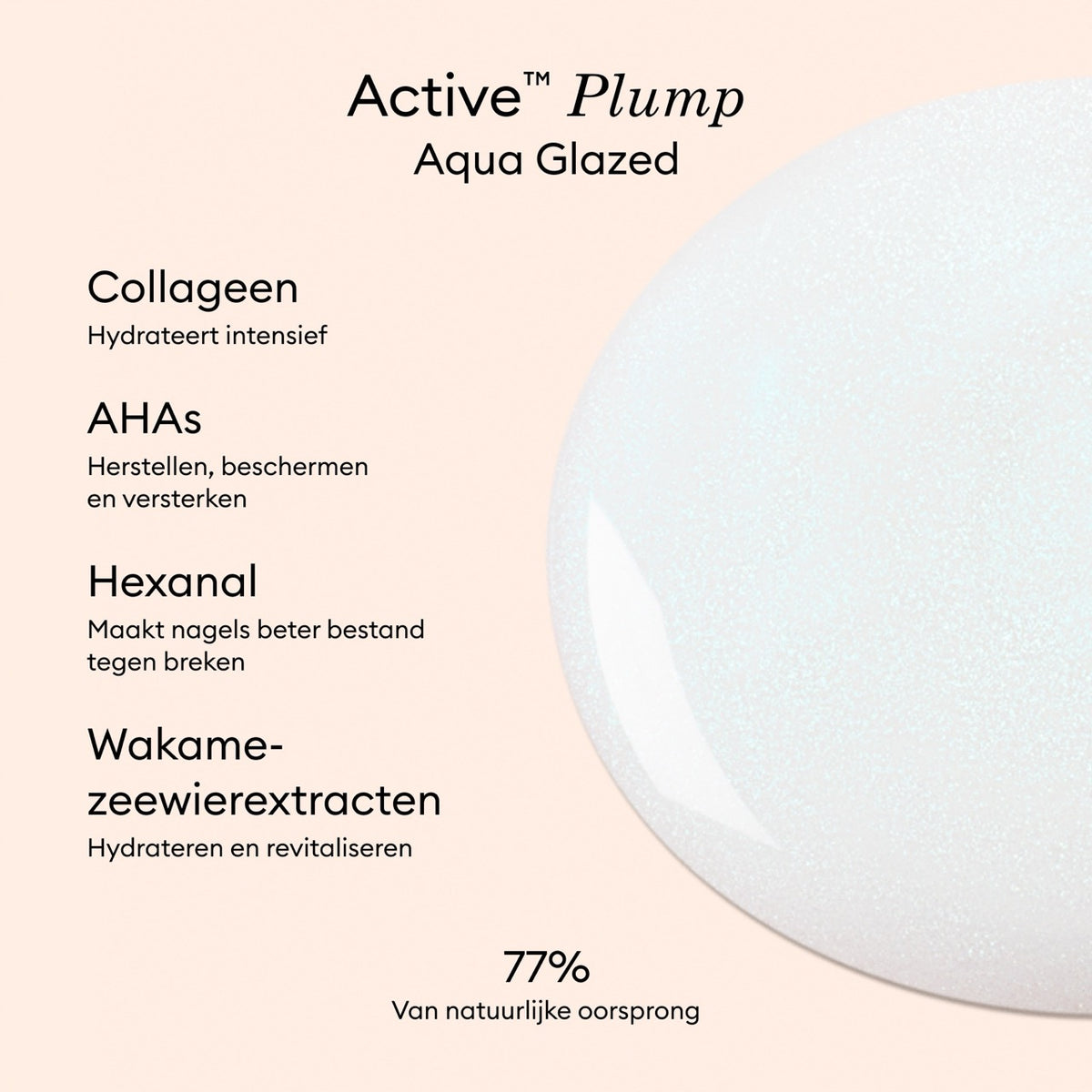 Active™ Plump Aqua Glazed