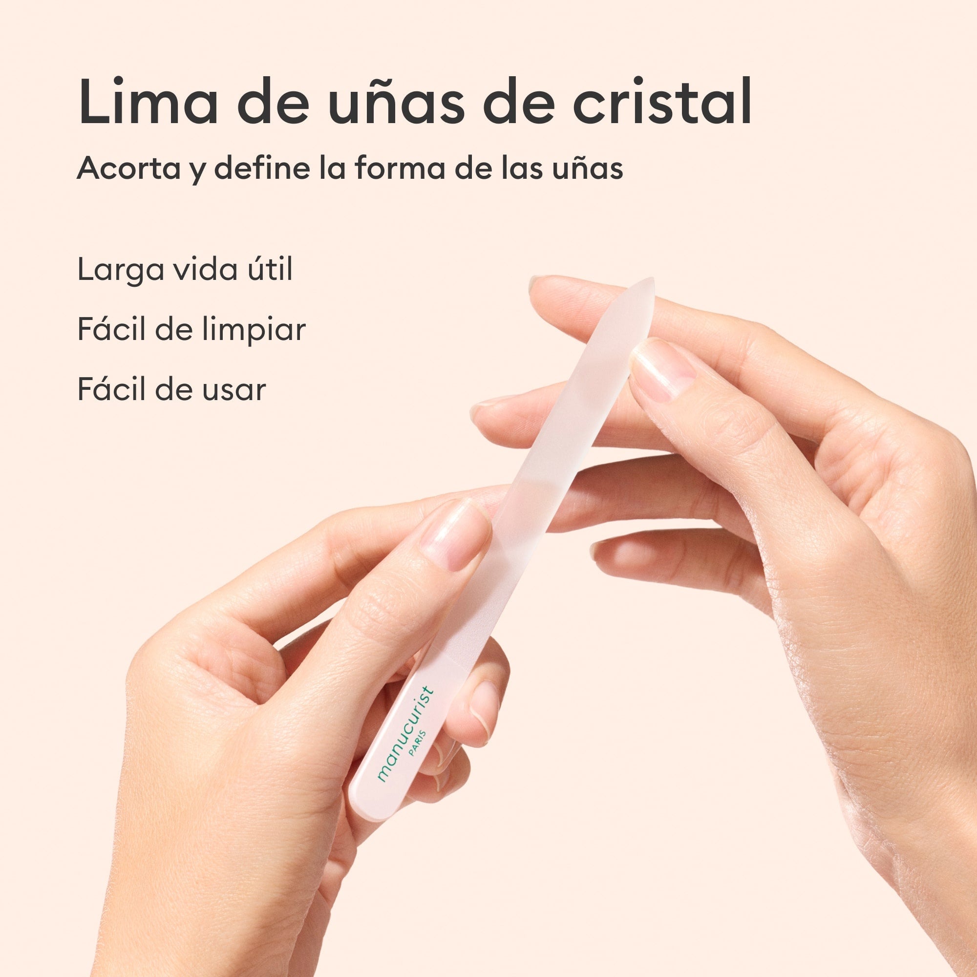 Lima de Uñas de cristal