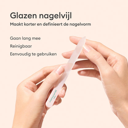Glazen nagelvijl