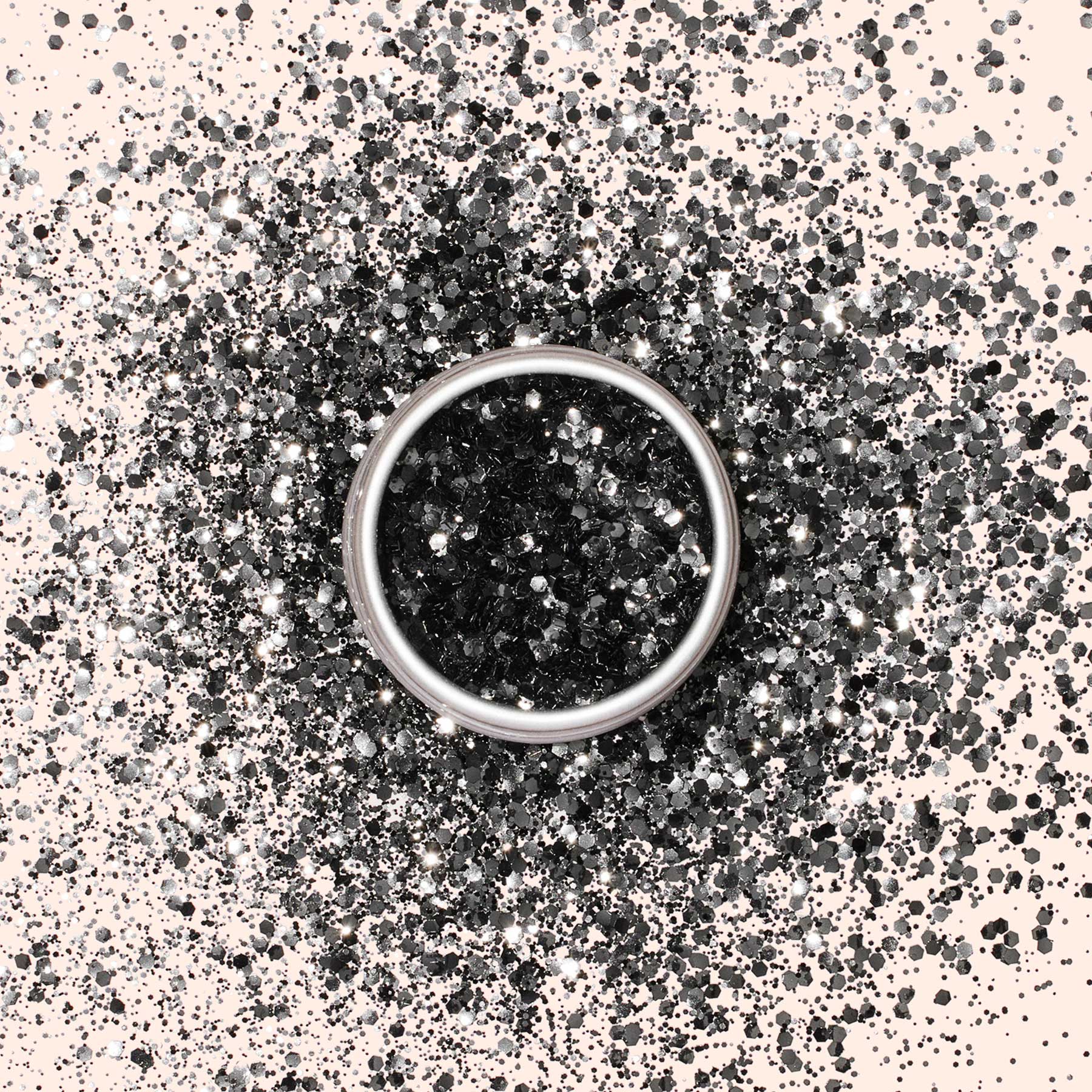 Biologisch abbaubare Pailletten Black Diamond