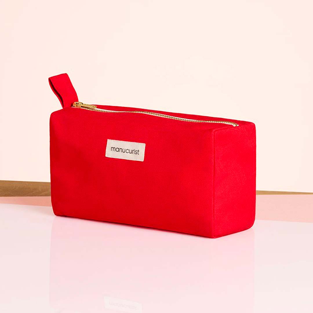 Trousse Rouge coton bio