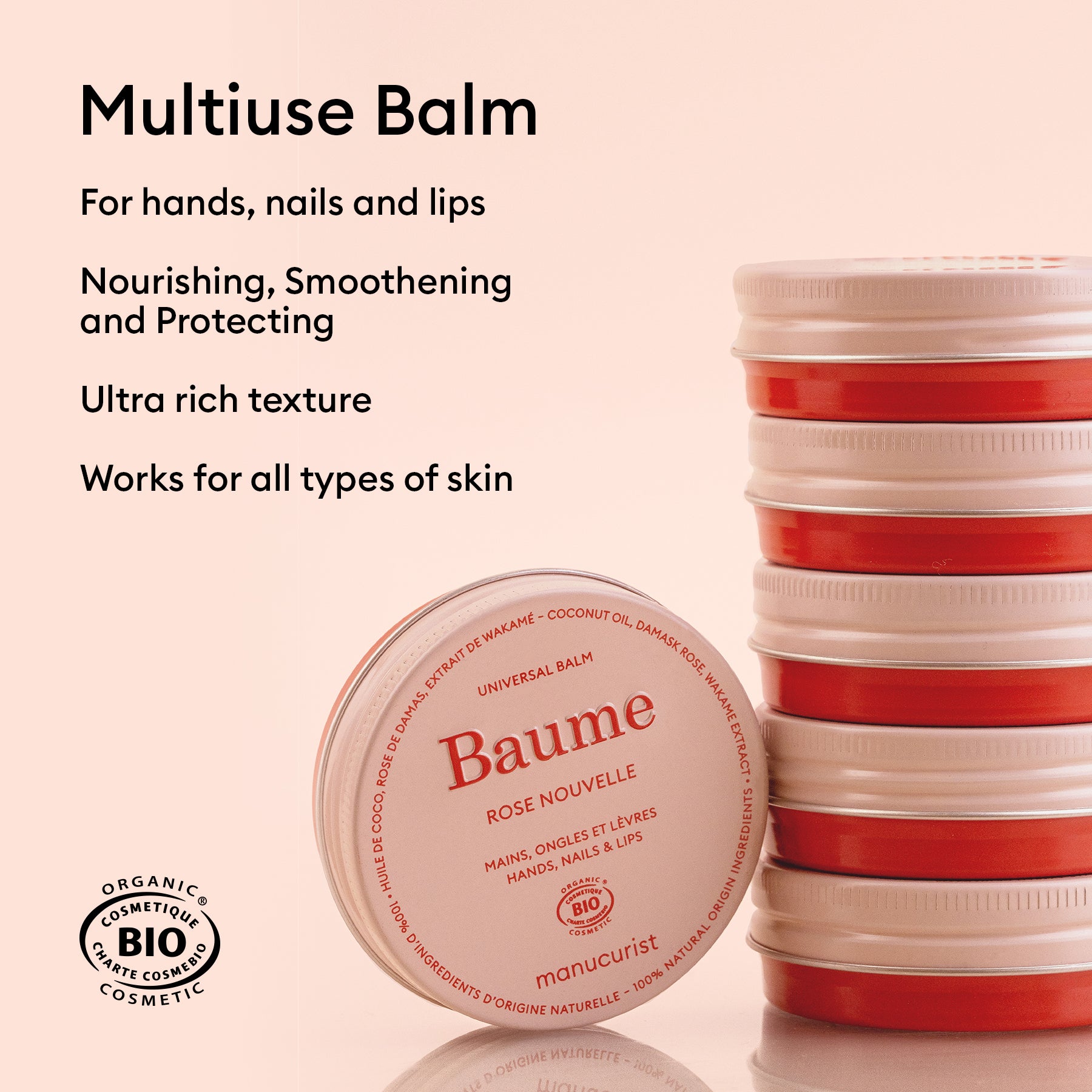 Duo Baume & Crème mains Rose Nouvelle - Soin
