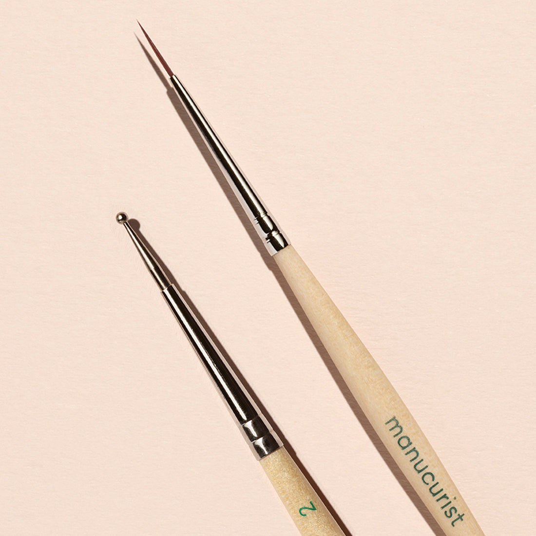 Duo Dotting Tool & Liner Nailart-Pinsel