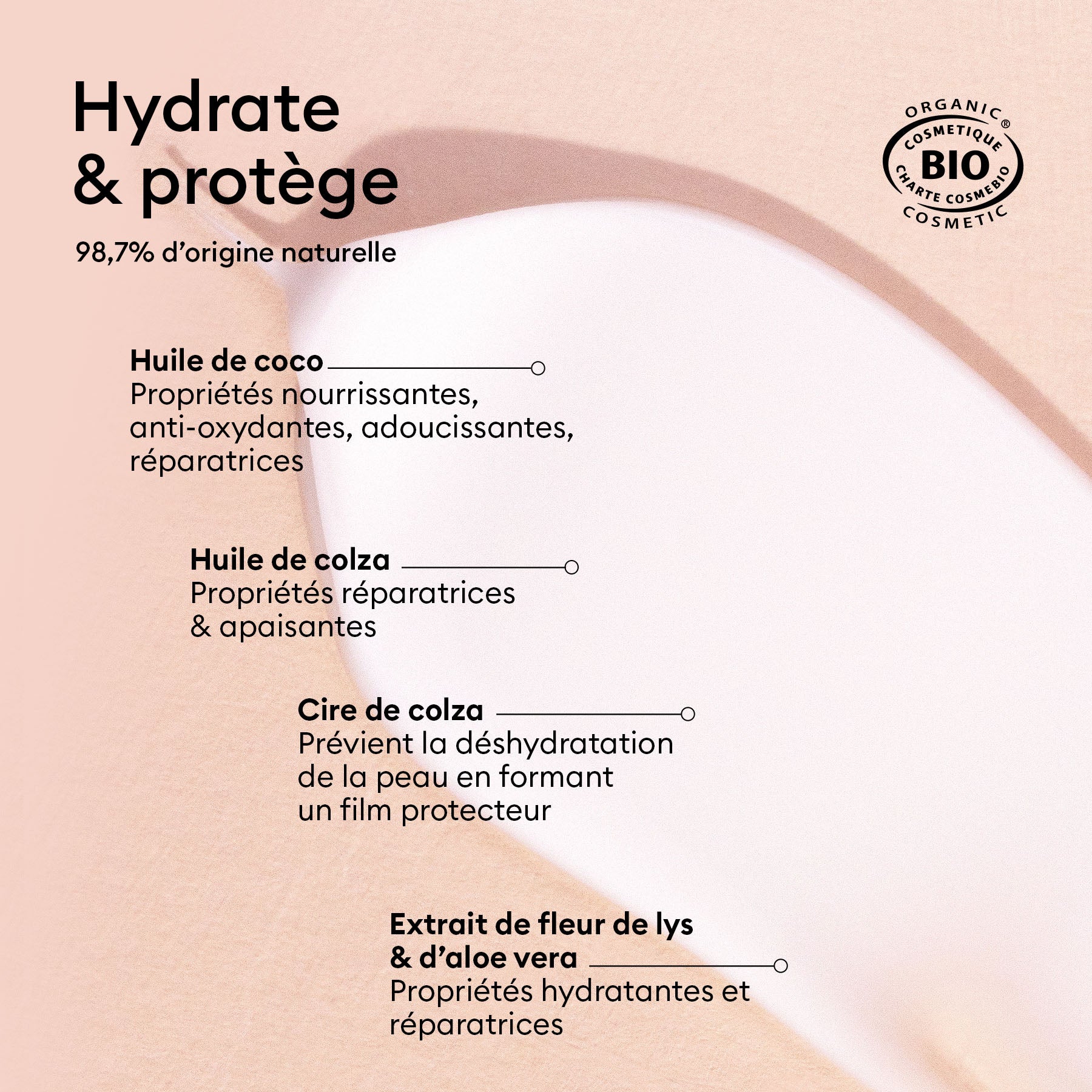 Crème Mains Parfum Rose Nouvelle - Cosmos Organic