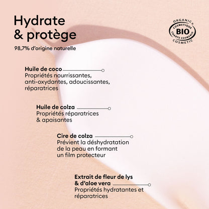 Crème Mains Parfum Rose Nouvelle - Cosmos Organic