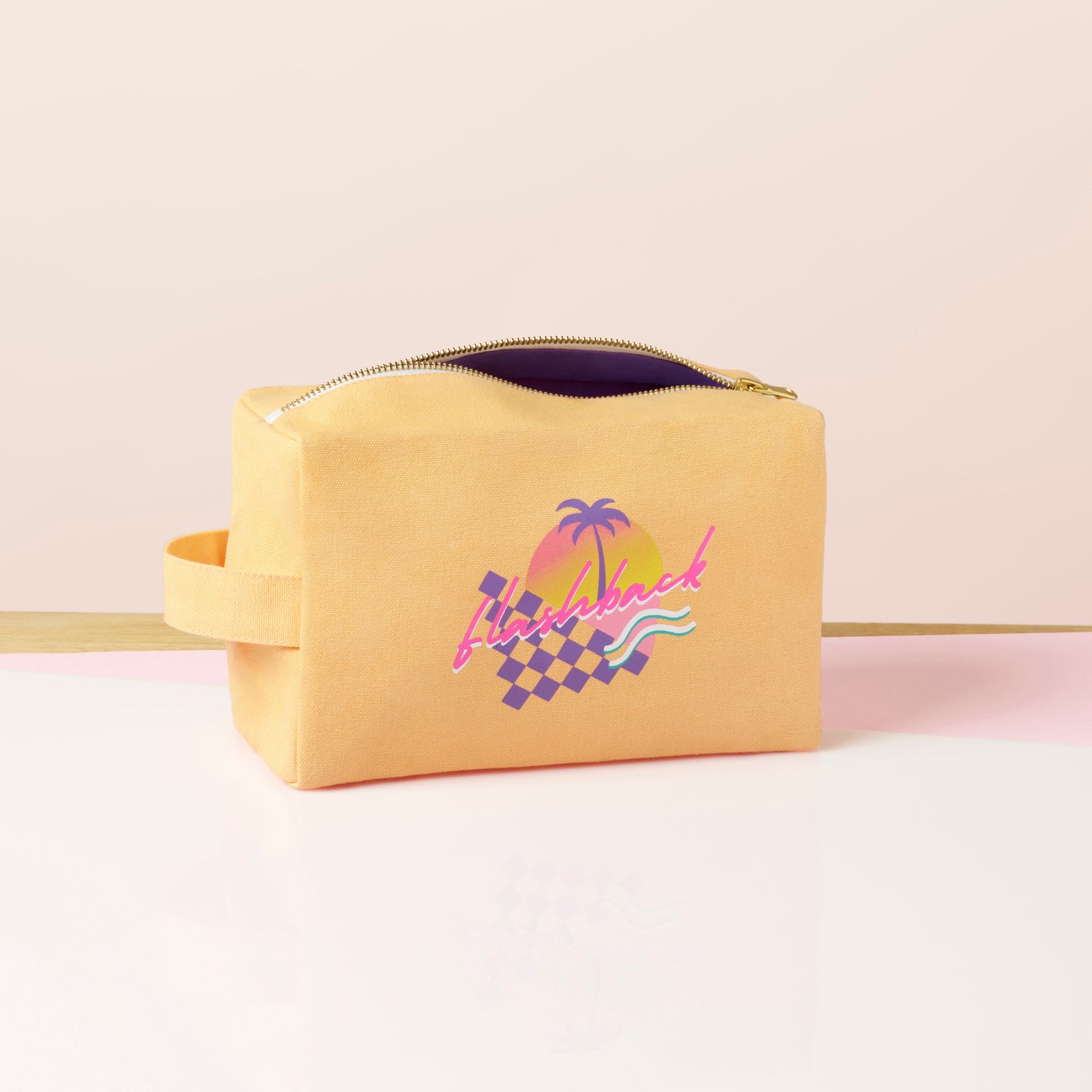 Trousse Orange coton bio Summer