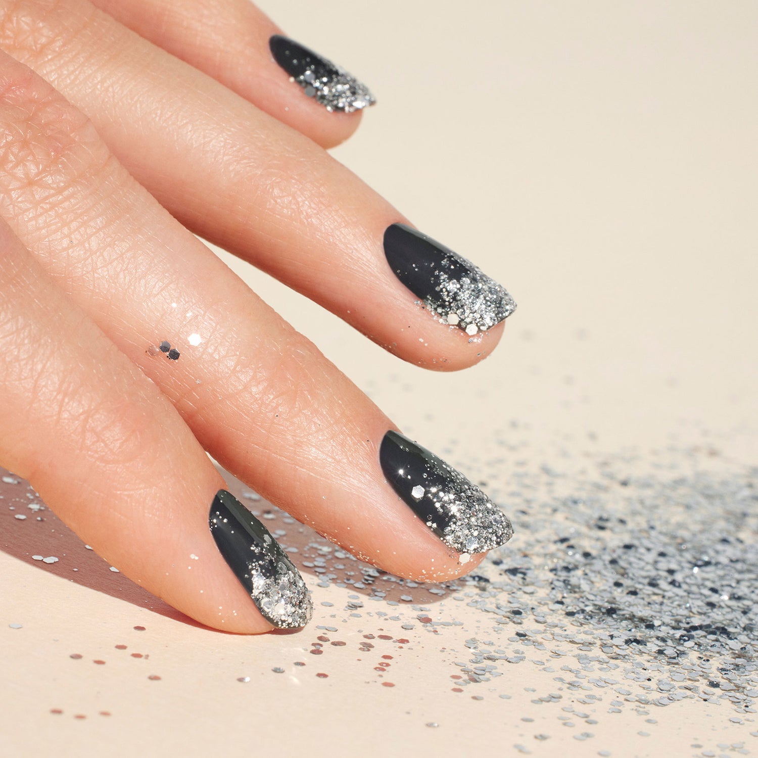 Biologisch afbreekbare glitter Zilver