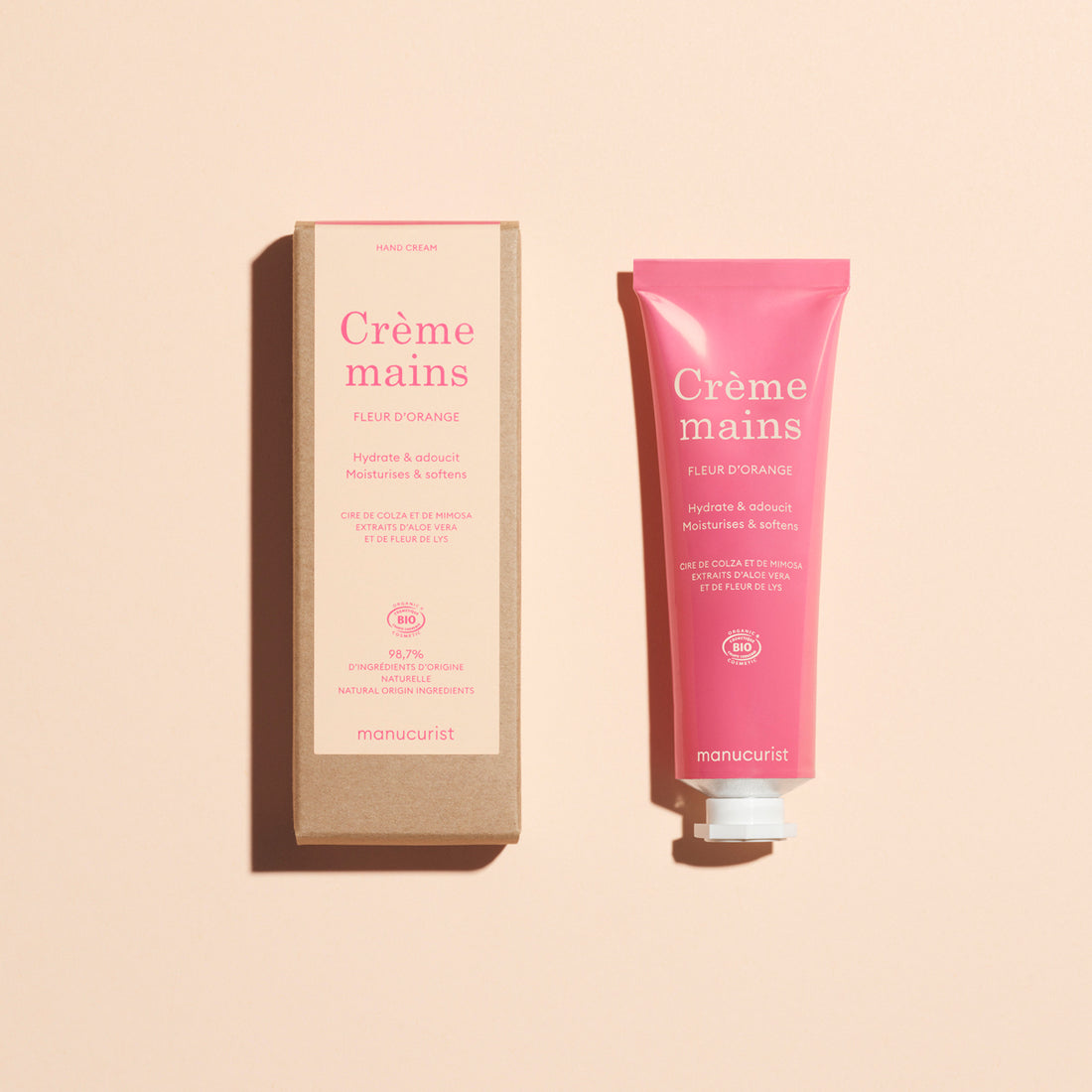 Crème Mains Zapach Kwiatu Pomarańczy - Cosmos Organic