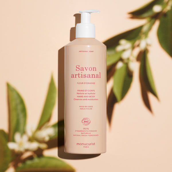 Briochin Duschseife Hafer & Rose – 400 Ml, Bio-zertifiziert, Für Empfindliche Haut