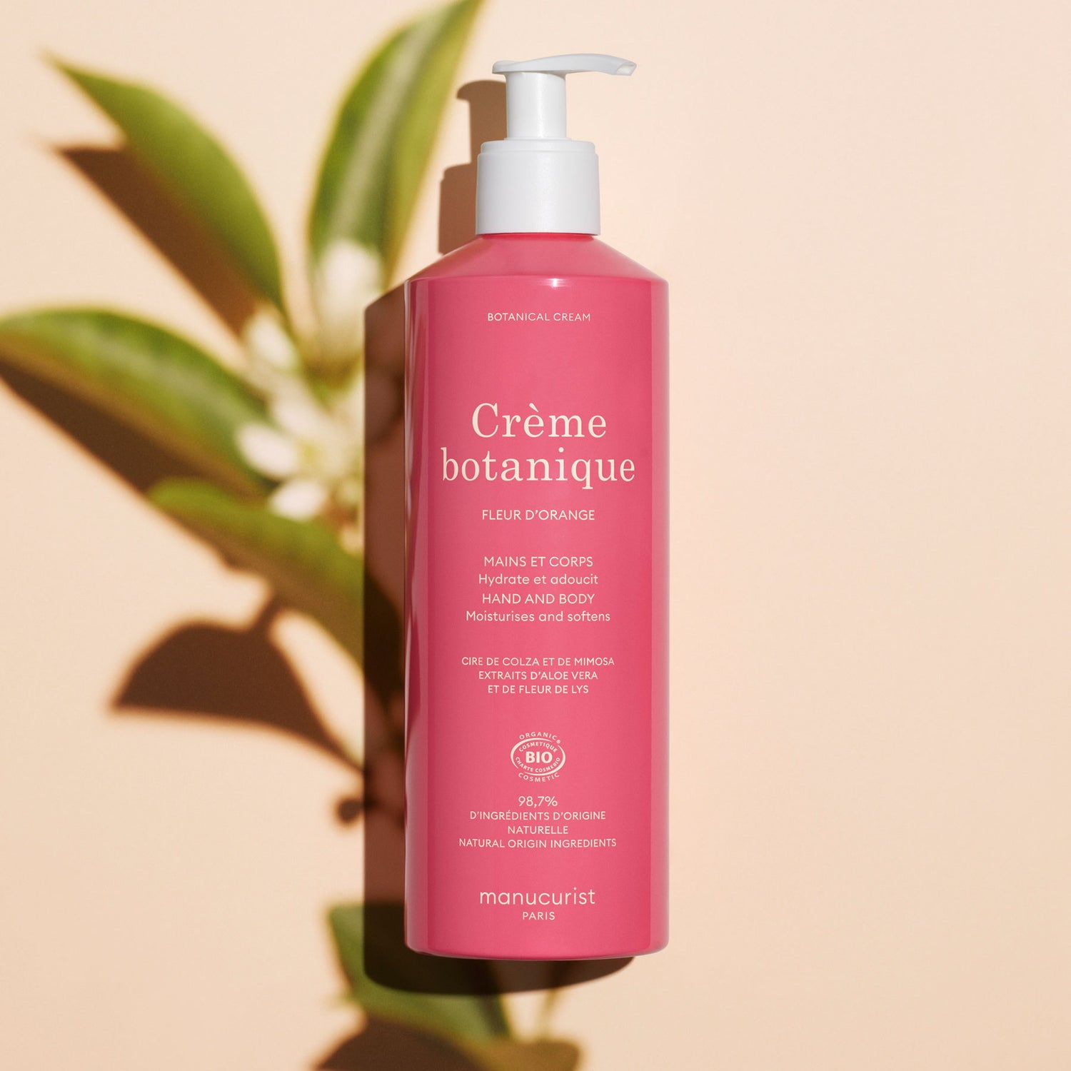 Botanische Creme Orangenblüte - 500ml