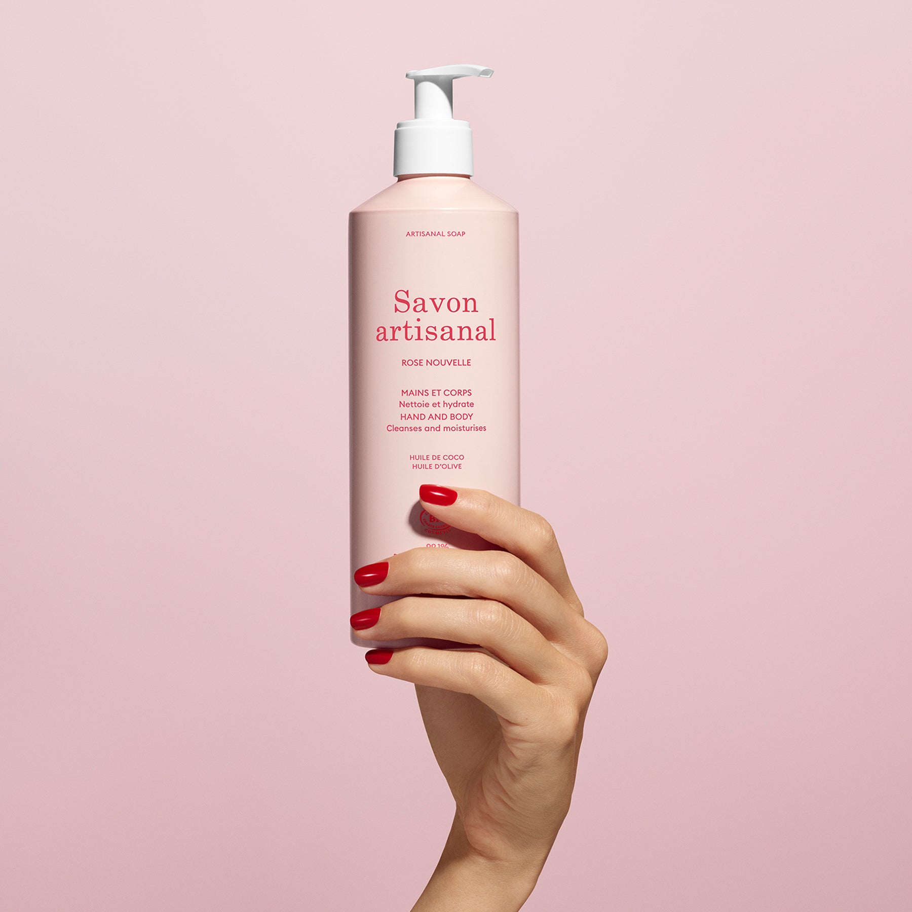 Jabón artesanal Rose Nouvelle - 500ml