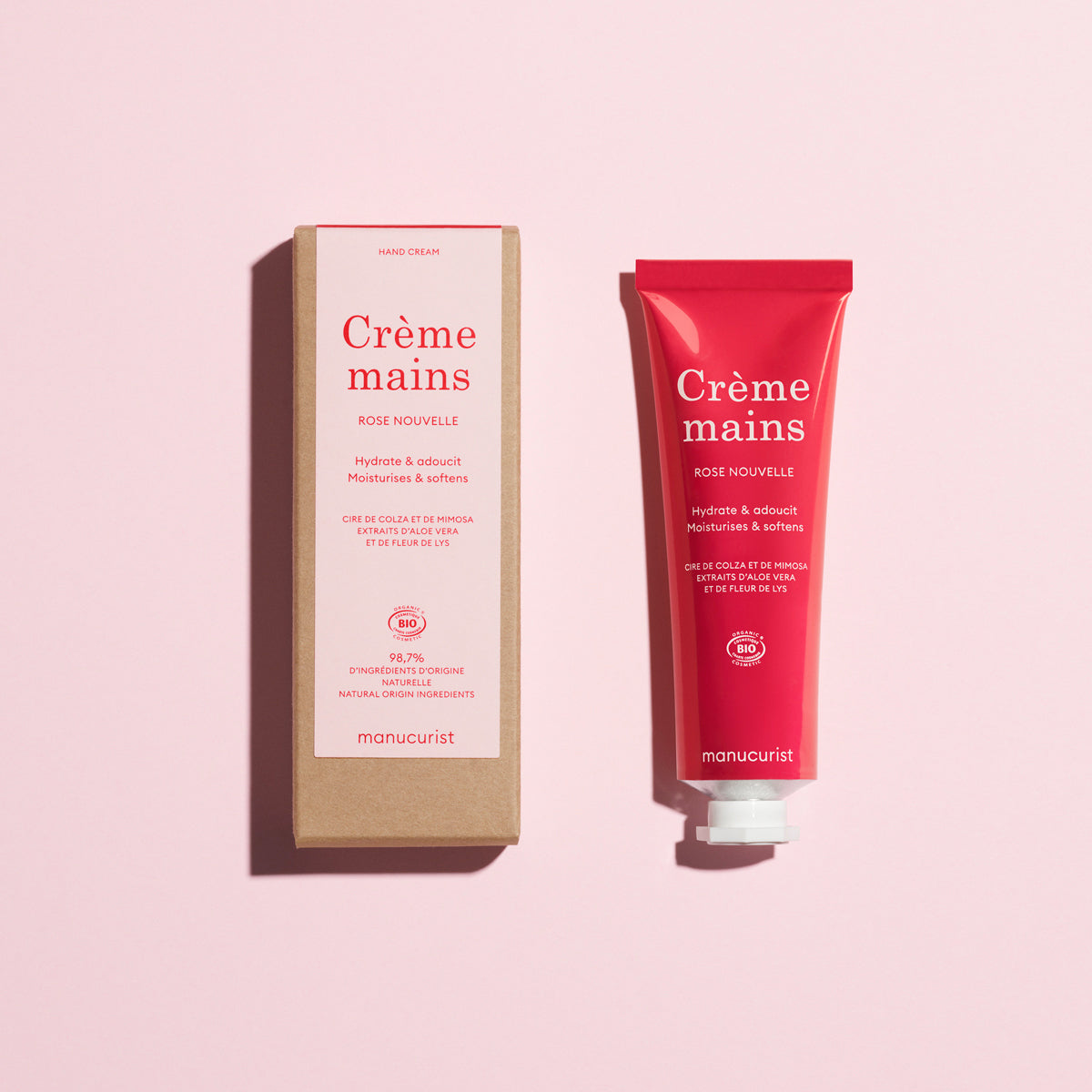 Crema mani profumo Bocciolo di rosa